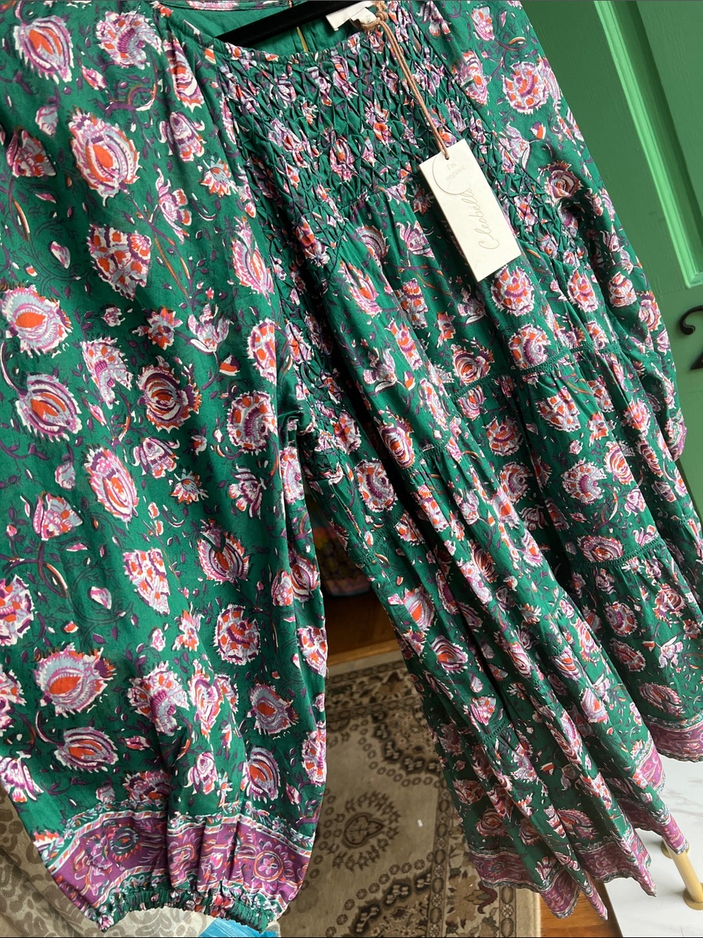 Cleobella Green Mini Dress NWT size XL - Picture 7 of 12